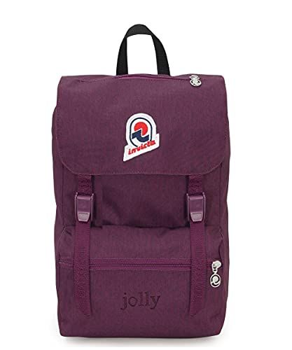 Invicta JOLLY SOLID SMALL Rugzak Paars
