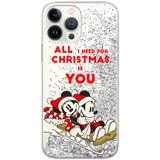 ERT GROUP mobiel telefoonhoesje voor Apple iPhone 13 Pro, origineel en officieel Disney Mickey & Minnie 015 met glitter overloopeffect