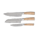 Nordwik Ensemble de couteaux 3 pièces Bois comprimé