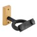 TIGER Gitaarwandhouder met houten wand