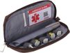 Merkloos Draagbare Insuline Pen Travel Case, Diabetische Pen Portemonnee, Bruin