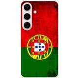 Samsung Galaxy S24 Drapeau portugal Verstevigd hoesje met sublimatie bedrukking