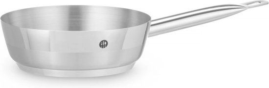 HENDI Sauteuse – zonder deksel – 1,5L – Ø20 cm – koelblijvende handgreep – inductie geschikt