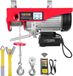 VEVOR Elektrische takel 500 kg - 1000 kg, 12 m, 1600 W, 10 m/min, met draadloze afstandsbediening
