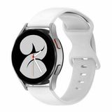 By Qubix - Solid color sportband - Wit - geschikt voor Huawei Watch 5 - 46mm