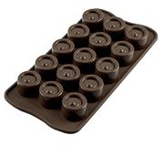 Silikomart Vertigo Chocoladevorm, Bruin