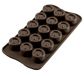 Silikomart Vertigo Chocoladevorm, Bruin