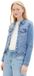 TOM TAILOR Dames Spijkerjack Regular Fit Gewassen Ontwerp Denim Blouson met Biologisch Katoen