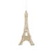 Mica Decorations Boule de Noël - Tour Eiffel 16,5 cm champagne 1 pièce