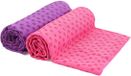 Ibenzoa® Grande serviette de yoga absorbante avec revêtement antidérapant - Parfait pour le Bikram et le Hot Yoga - Rose