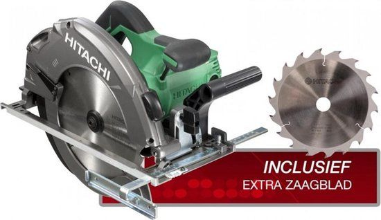 HiKOKI C9bU3 WBZ Cirkelzaagmachine - 230V - 86mm Zaagdiepte - Incl. Koffer + Zaagblad