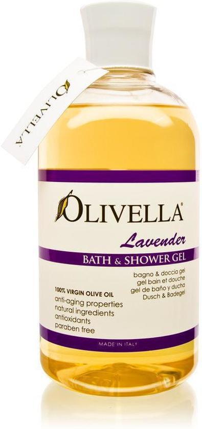 Olivella Bad & Douche Lavender met Olijfolie - 500 ml - Douchegel 2 stuks