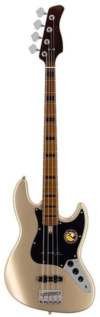 Sire Marcus Miller V5 2nd Gen 4 Alder Champagne Gold Metallic - Elektrische basgitaar - sunburst