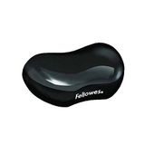Fellowes polssteun Crystals Gel flexibele polsondersteuning, Zwart