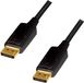 Logilink Displayport Kabel 1 m Zwart
