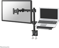 Neomounts Monitor/Laptop Bureausteun - Zwart - 10 kg - 27"