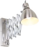 Steinhauer Wandlamp Spring 6290ST Staal E27 fitting