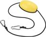 Câble de remorquage de kayak en acier inoxydable avec bouée en EVA - Corde en nylon et clips en acier