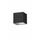 Antidark Arca W100 LED Applique Murale d'Extérieur Haut/Bas Noir - Terrasse - Aluminium