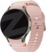 Bandz Siliconen Wave bandje 'Easy fit' - Lichtroze