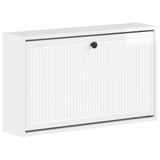 vidaXL Wandgemonteerde Schoenkast EDE 71 x 17 x 43 cm Bewerkt hout