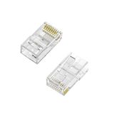 RJ45-stekker, Cat.6, 8 draden, AWG24, verpakking van 100 stuks