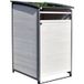 Mucola Box pour poubelles 2 tonnes Habillage pour poubelles Abri pour poubelles Boîte de rangement Boîte de jardin en bois - Boîte individuelle