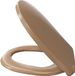 Luvett C100 abattant de WC Caramel Duroplast Ovale Universel