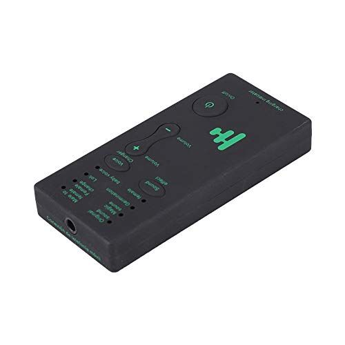Elprico Mini Voice Changer, externe geluidskaart, voor mobiele telefoon PC Live geluidskaart