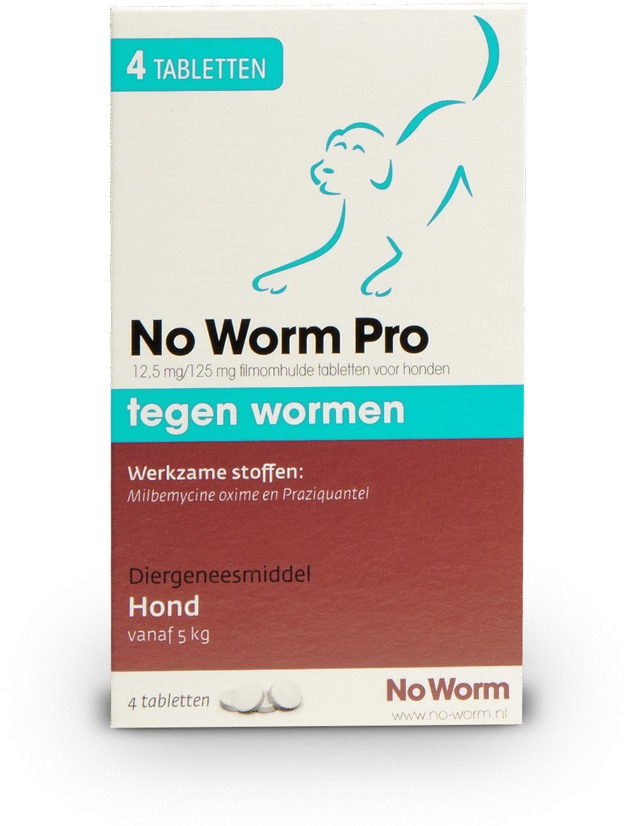 Exil Hond no worm pro l 4 tbl