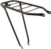 Steco Achterdrager 24 inch Zwart Glans met Scharnierbare Poten