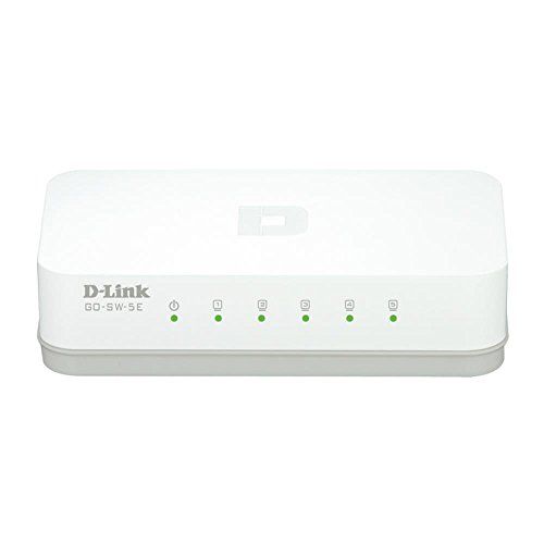 D-Link GO-SW-5E/E network switch Unmanaged Fast Ethernet (10/100) White