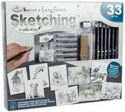 Royal & Langnickel Sketching Made Easy™ – 33-delige set inheemse dieren 9 tekenprojecten