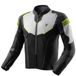 Rebelhorn Hiflow 5 waterdichte motorfiets textieljas - Zwart/grijs/geel - Maat S