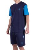 SSC Napoli Pyjama Homewear Kort Blauw L