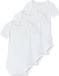 Name It Solid Romper - 3-Pack - Mt. 62 - Bright White