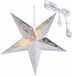 Merkloos / Sans marque G. Wurm Gmbh + Co. Kg Kerststerren 60 cm Zilver Papier Met verlichting