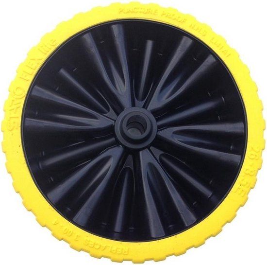 FORT FLEX Lite anti-lek steekwagenwiel 260x85mm - per stuk - zonder as