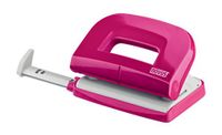 Novus perforator E 210 roze met aanslagmachine