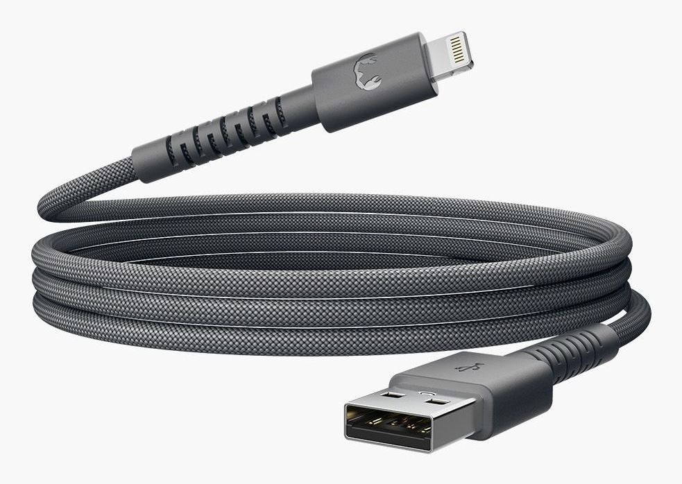 Fresh 'n Rebel FlexWave Lightning Cable - 0.7m - Grey