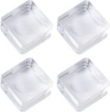 Merkloos Support de boule de cristal 4 pièces - Présentoir pour boules de cristal - Multifonctionnel - Base pour boules de 60 mm à 90 mm