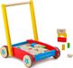 oCreon Toys Chariot de Marche Bébé - Jouet pour Enfant - Cadeau Enfant - Joeut Traditionnel - Apprendre en Jouant