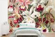 Papier peint Fleurs - Ernst Haeckel - Orchidée - 450x300 cm - Papier peint intissé
