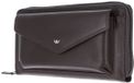 Golden Head Leren portemonnee Polo RFID Protect RV-Damenbörse 2830 Dunkelbraun