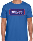 Bellatio Decorations T-shirt voor heren - Engeland - Blauw - Maat L