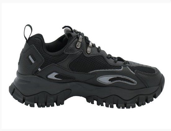 Fila Ray Tracer Heren Lage Sneakers - Zwart - Maat 40