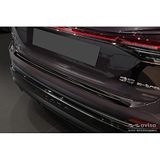 Zwart Audi Zwart RVS Achterbumperprotector passend voor Audi Q4 E-Tron 2021-