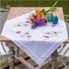 Vervaco Tafelkleed Kit Viooltjes Borduurpakket 80 x 80 cm