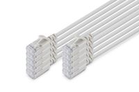 Digitus DK-1632-A-030S-10 netwerkkabel Grijs 3 m Cat6a F/FTP