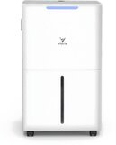 Vibrix DryFlow6 Luchtontvochtiger - 6L per dag - Wasdroogfunctie - Stil & Energiezuinig - Ontvochtiger voor Badkamer, Kelder, Zolder & Slaapkamer - Slimme Dehumidifier